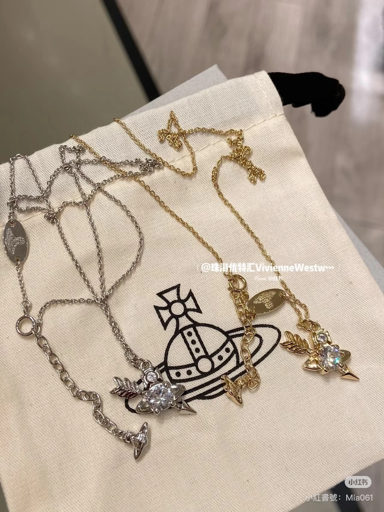 VIVIENNE WESTWOOD*預購*邱比特之箭 手鏈 項鍊 銀/金