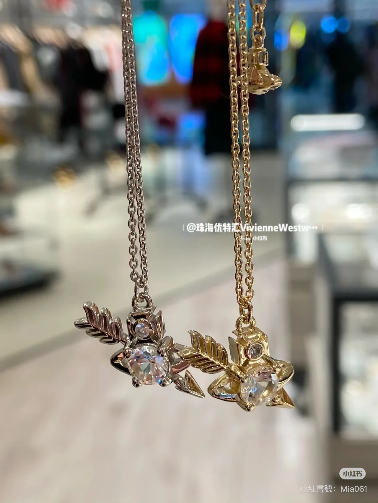 VIVIENNE WESTWOOD*預購*邱比特之箭 手鏈 項鍊 銀/金