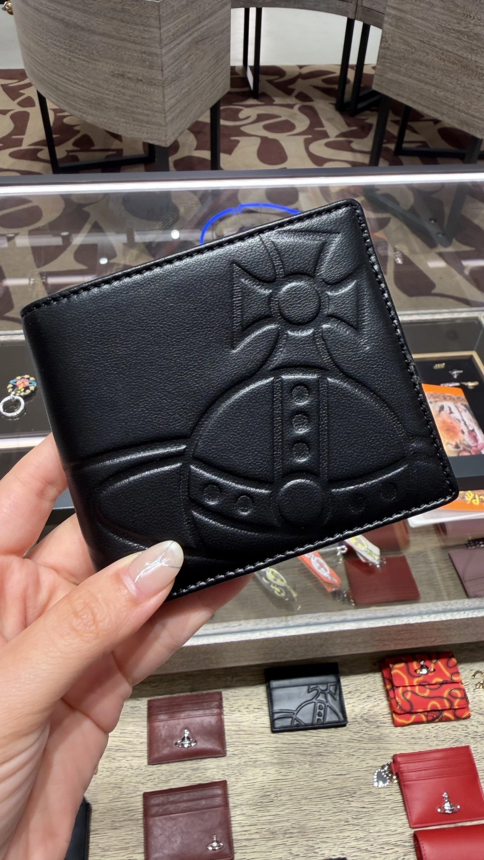 VIVIENNE WESTWOOD*預購*大行星壓紋皮夾