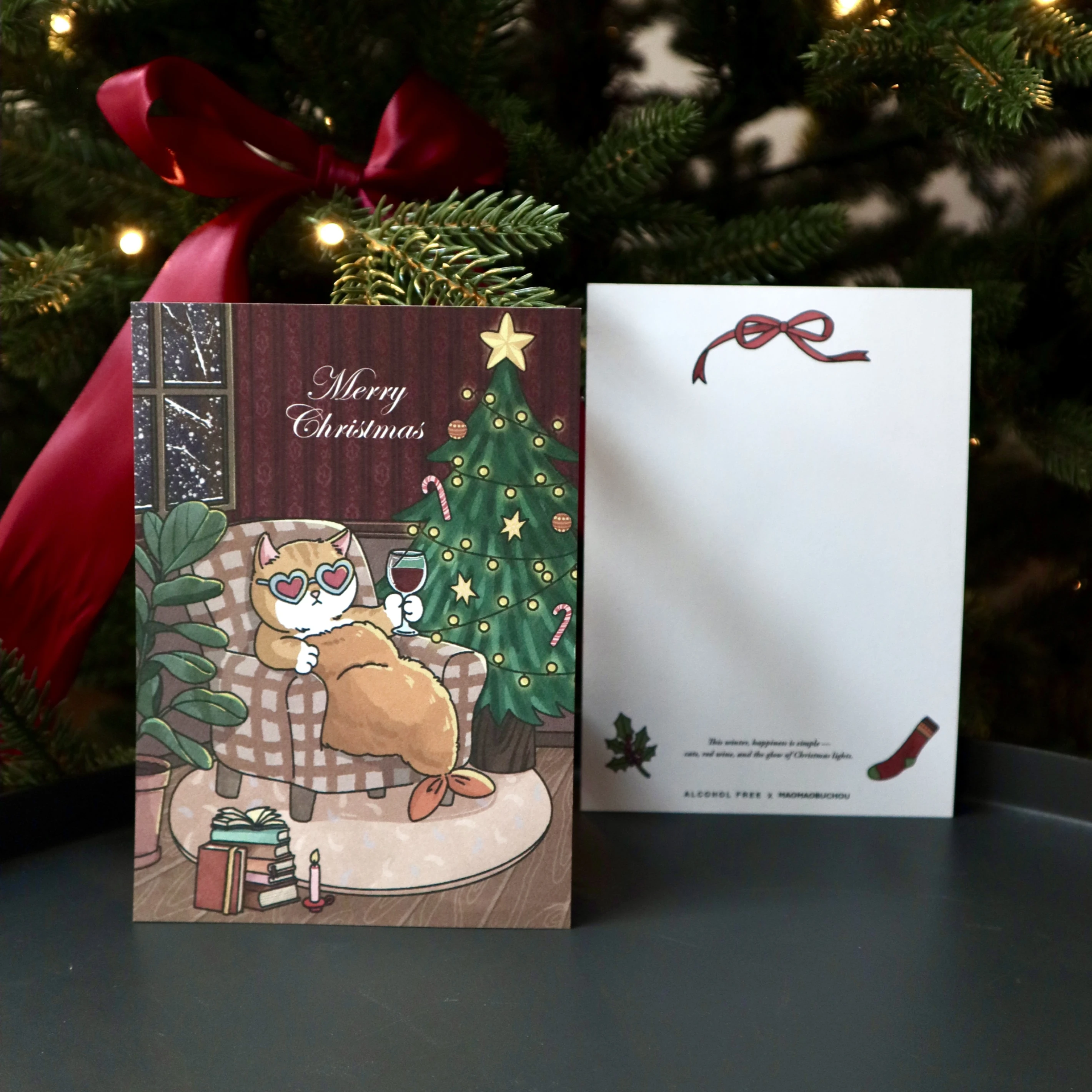 聯名聖誕卡【Xmas - Tipsy Solitude for Christmas】