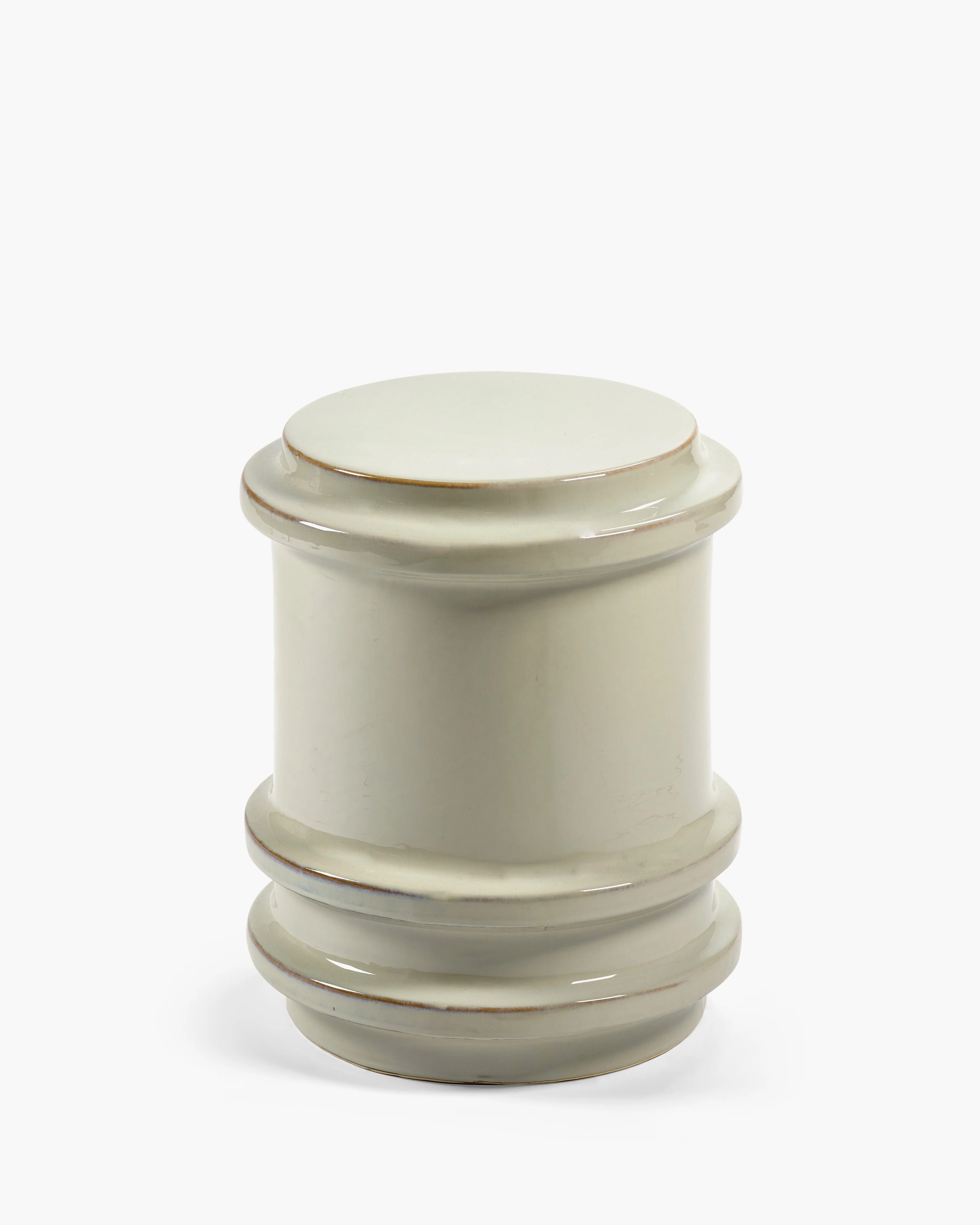 Side table gray geometrical Pawn - Serax