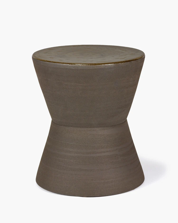 Side table round black Pawn - Serax