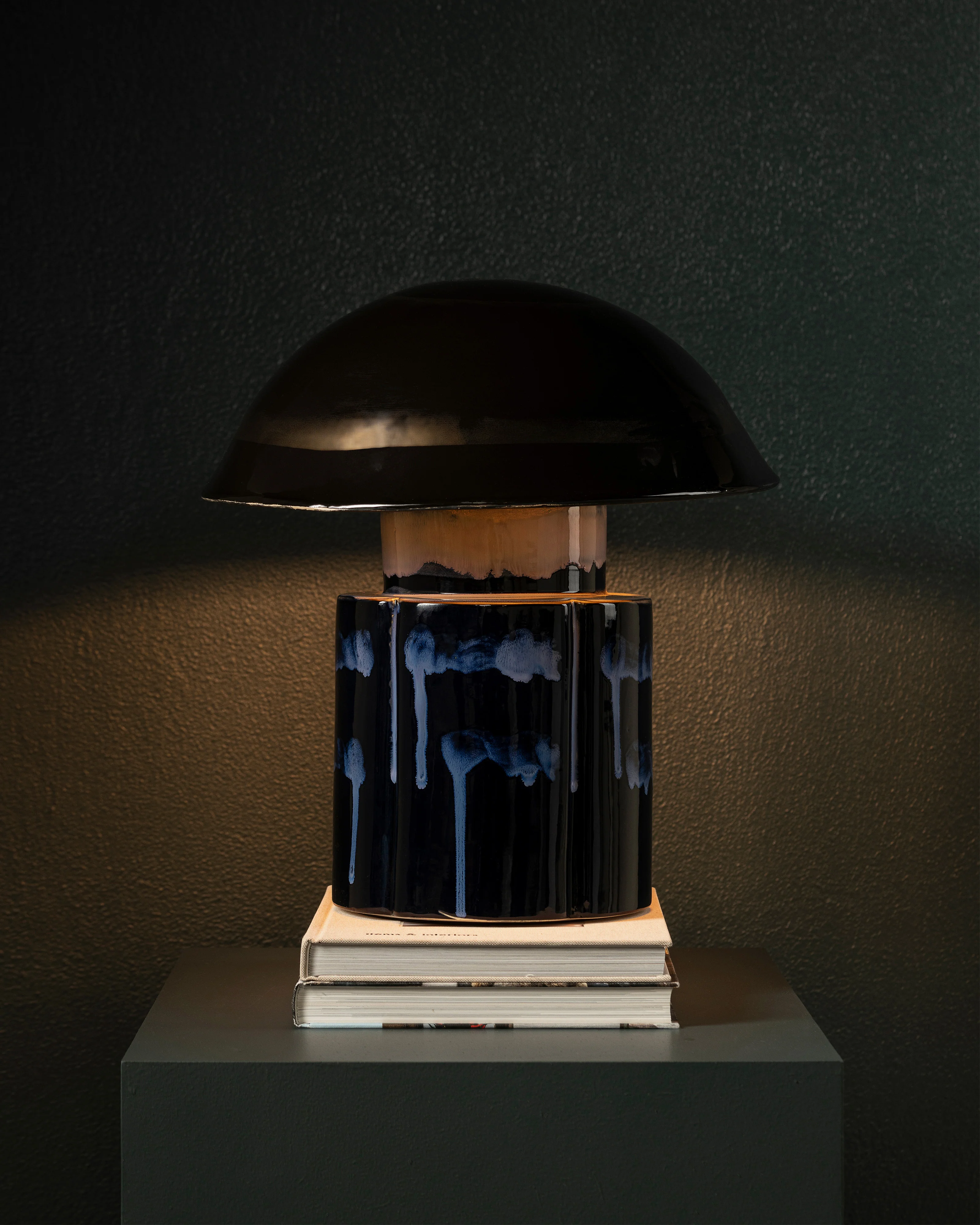 Table lamp dark blue John Terres de Rêves - Serax