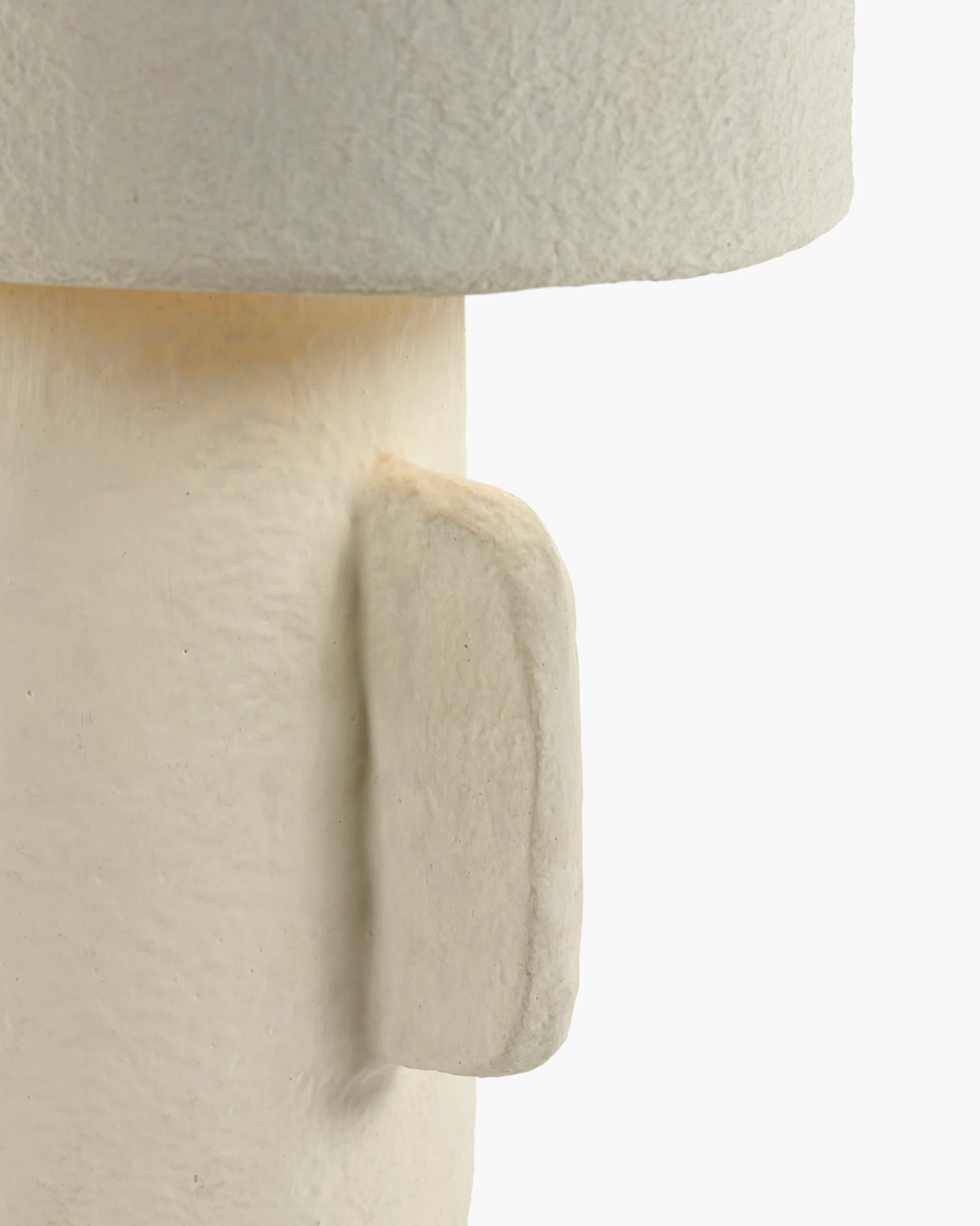 Table lamp S/M white paper mache Earth - Serax