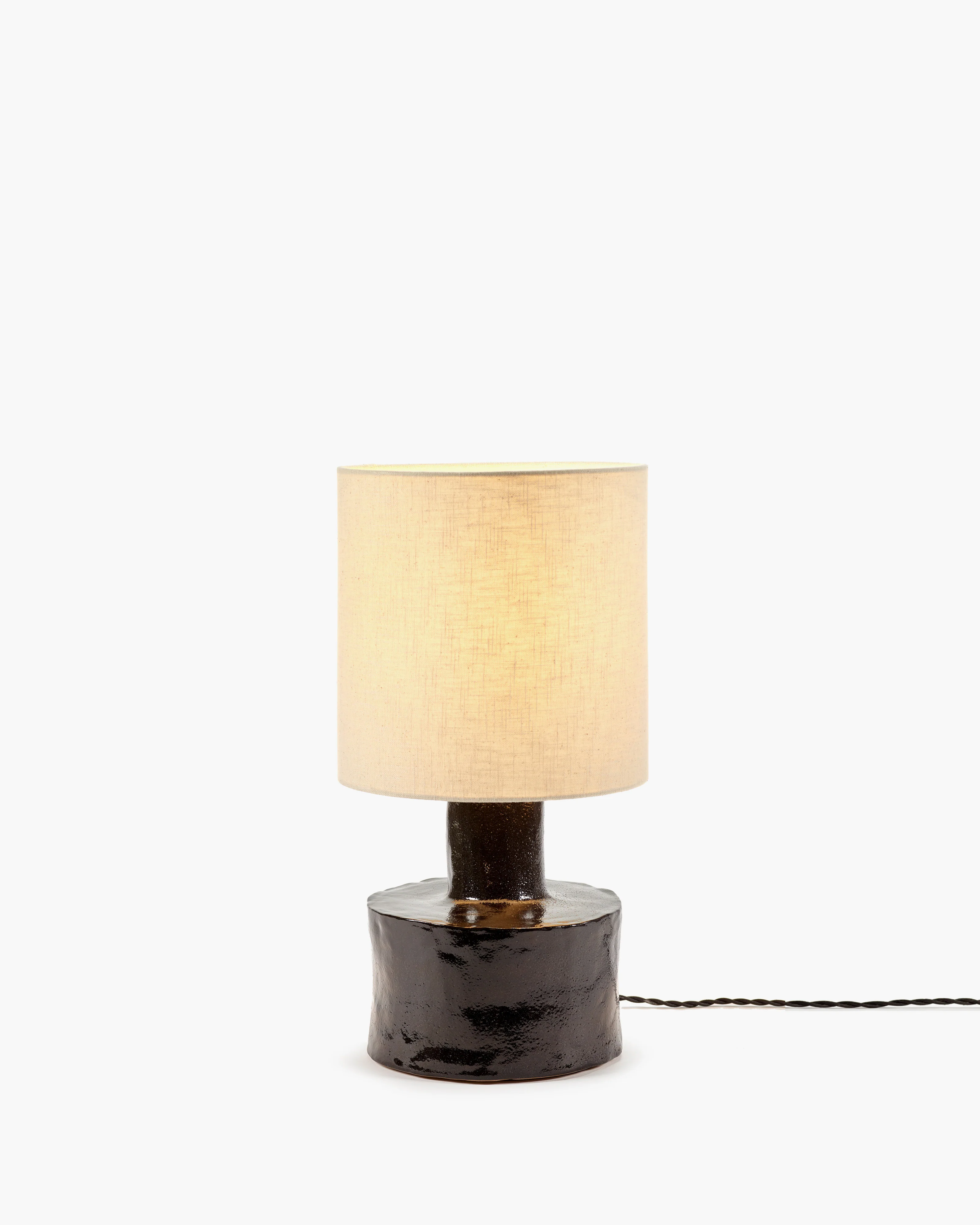 Table lamp black - beige Catherine - Serax