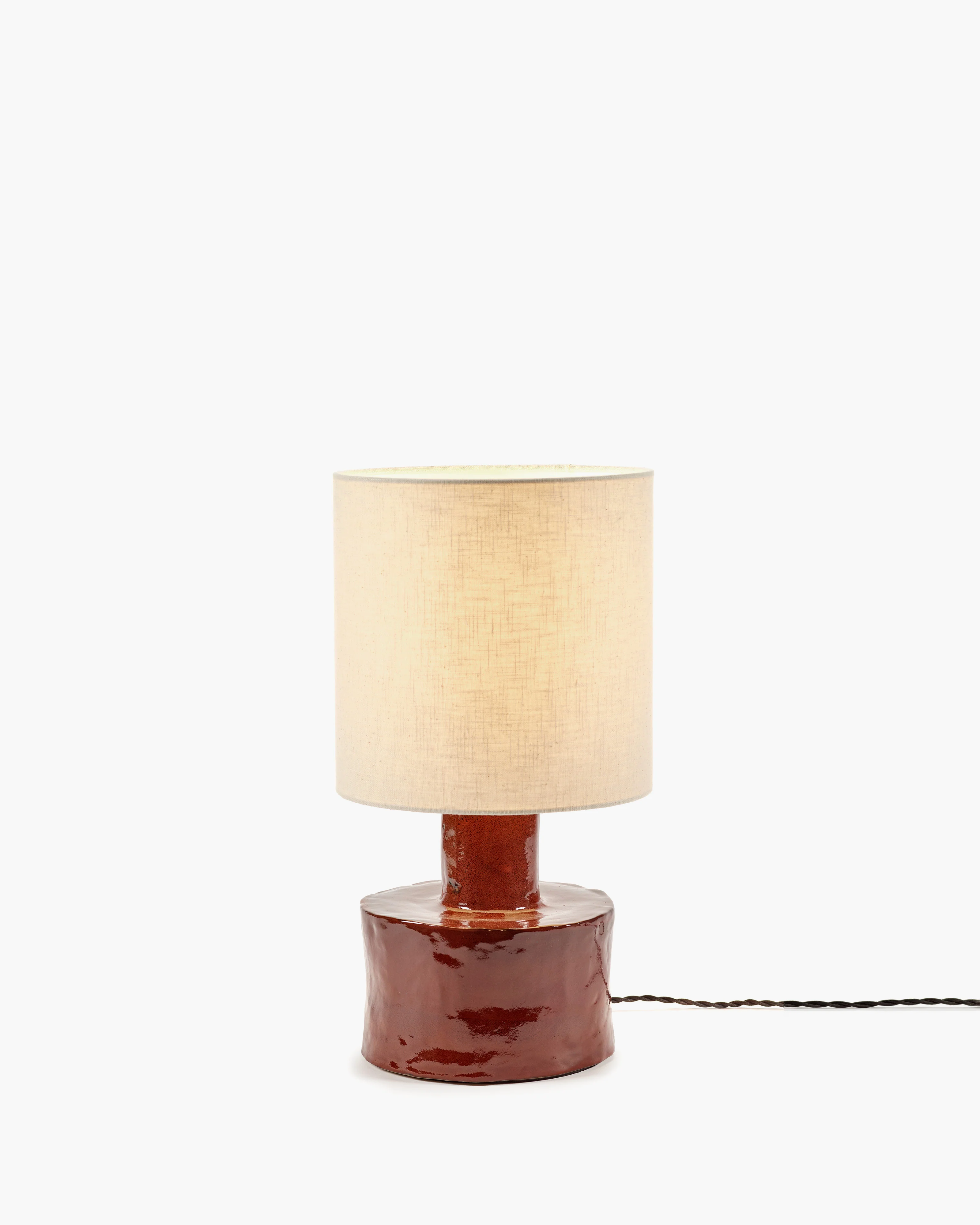 Table lamp red - beige Catherine - Serax
