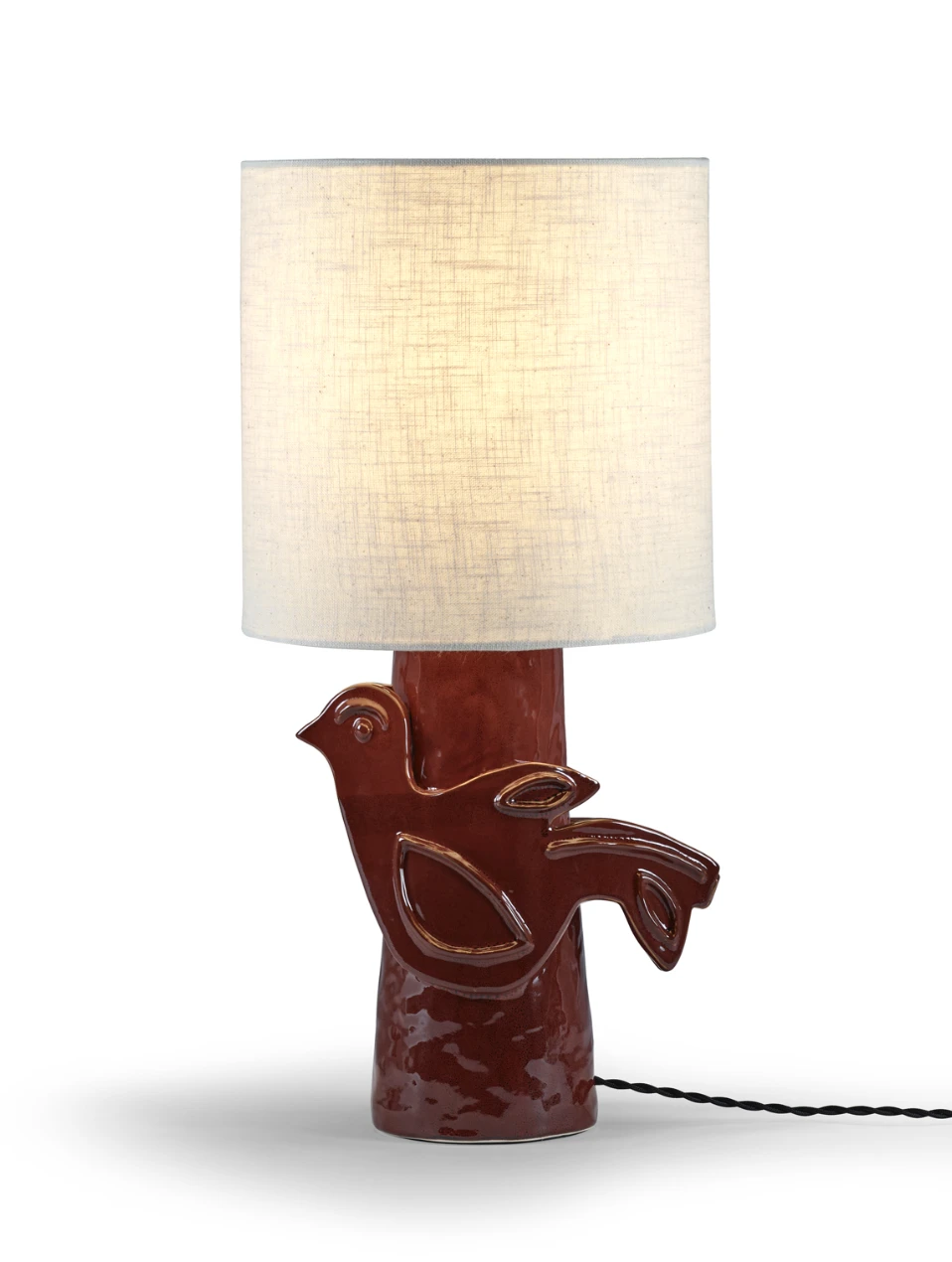 Table lamp red - beige Paloma - Serax