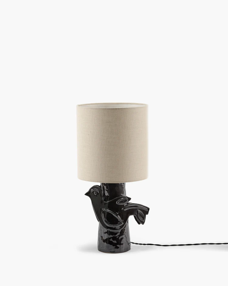 Table lamp black - beige Paloma - Serax