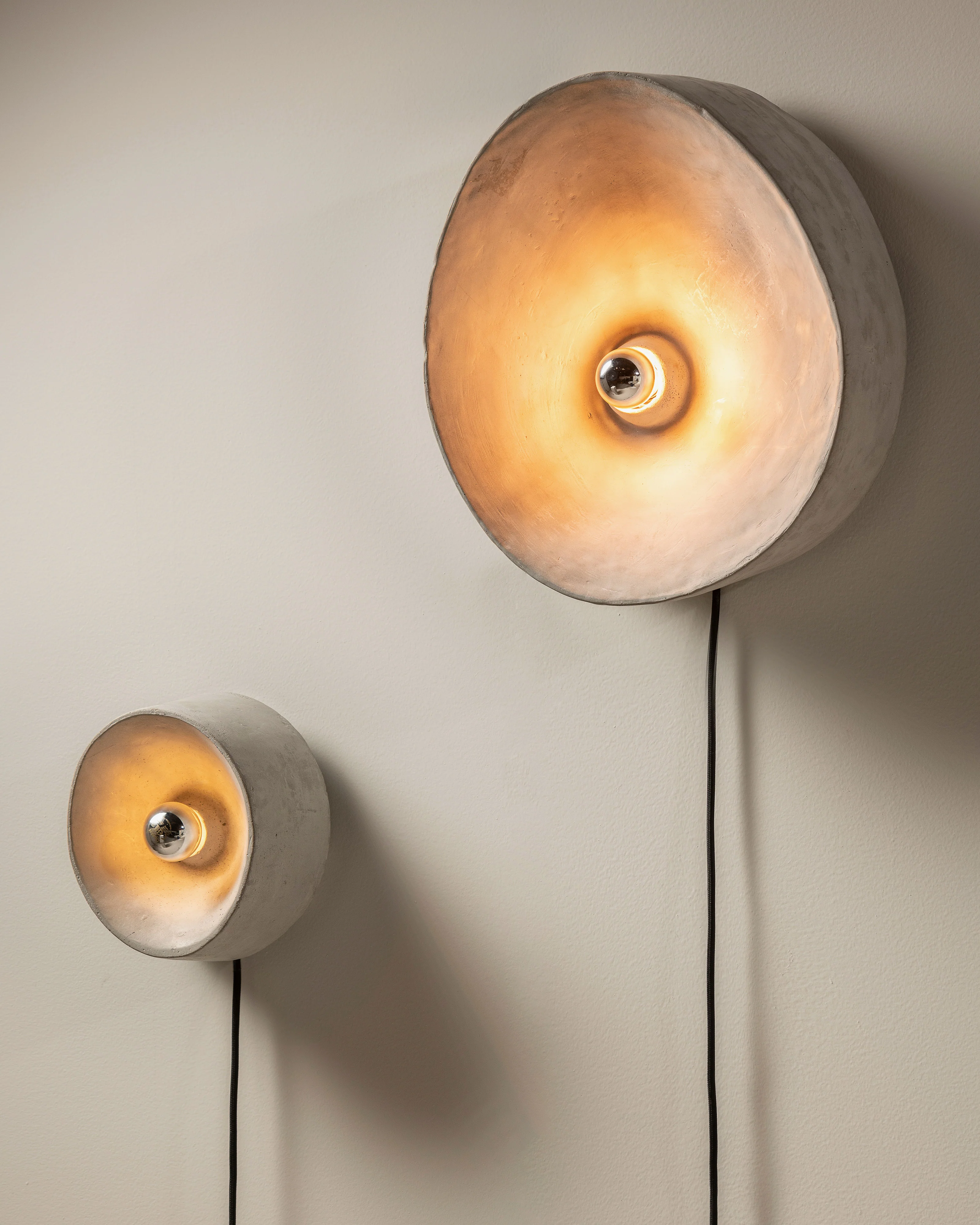 Wall lamp S concrete Chadophe - Serax