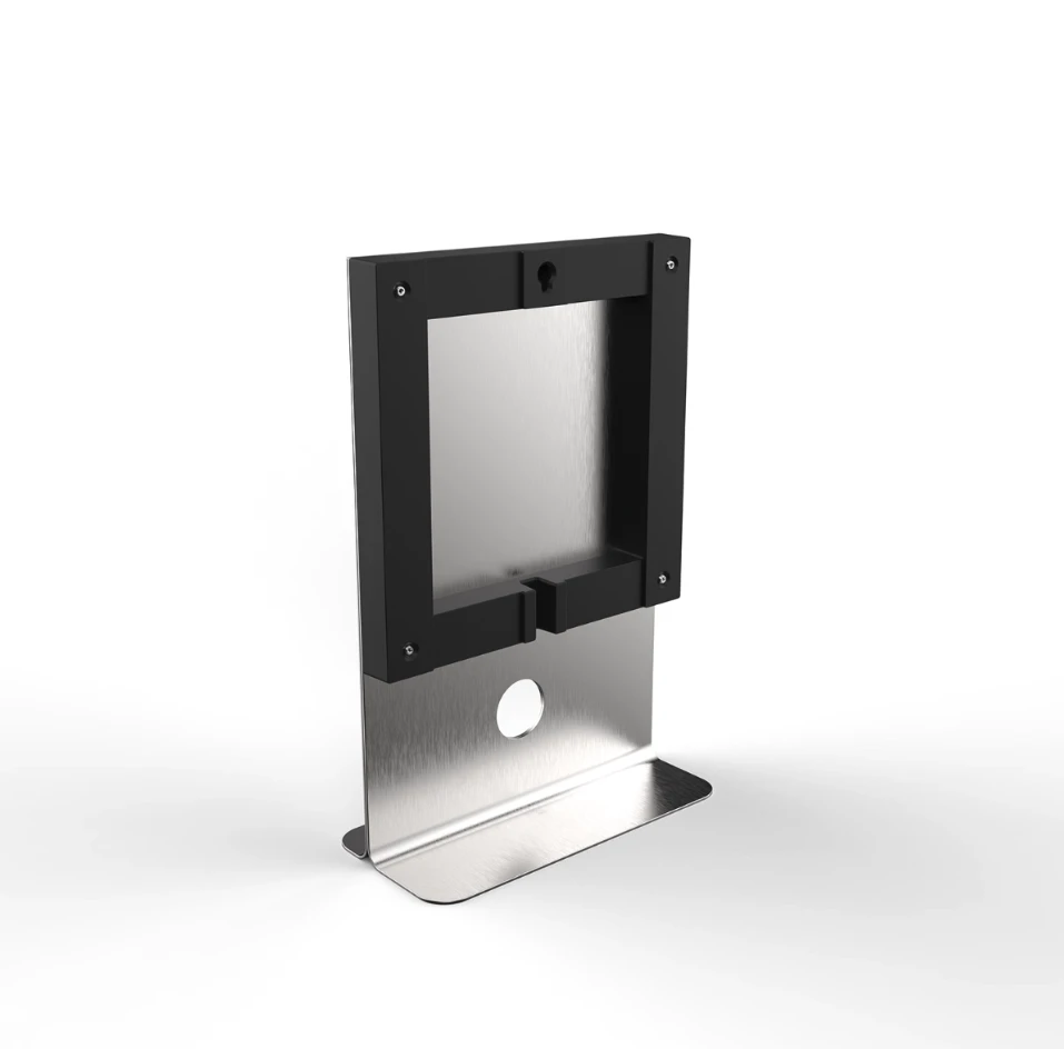 EARTH 45x45 STAND 加購金屬立架 (附贈的壓克力底座並不適合所有表面材質) -  QLOCKTWO 德國時鐘