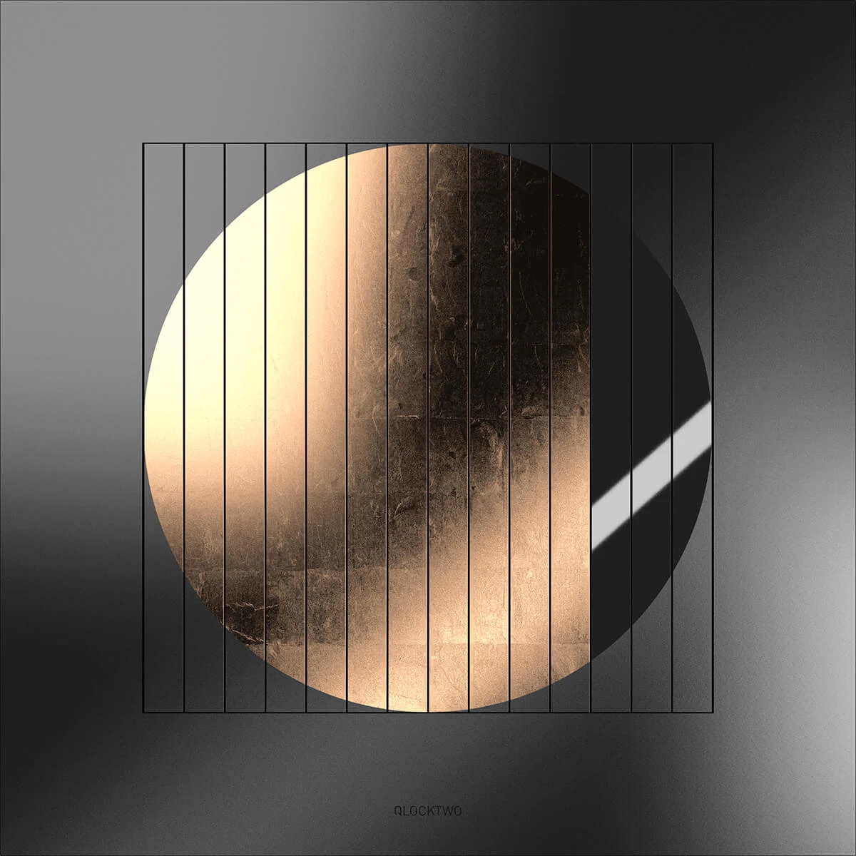 MOON 90x90 -  QLOCKTWO 德國時鐘
