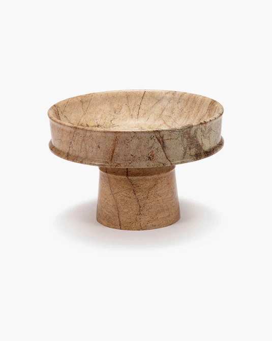 Raised bowl brown Dune  - Serax