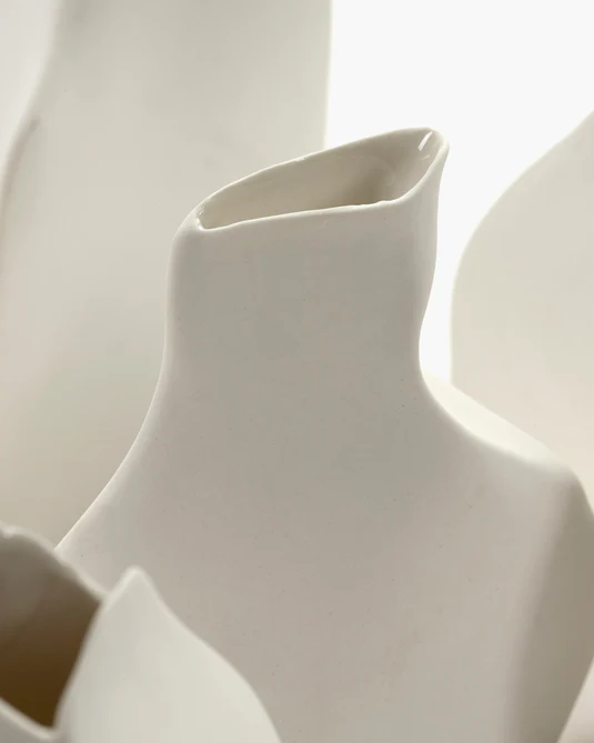Flower vase M white Perfect Imperfection - Serax