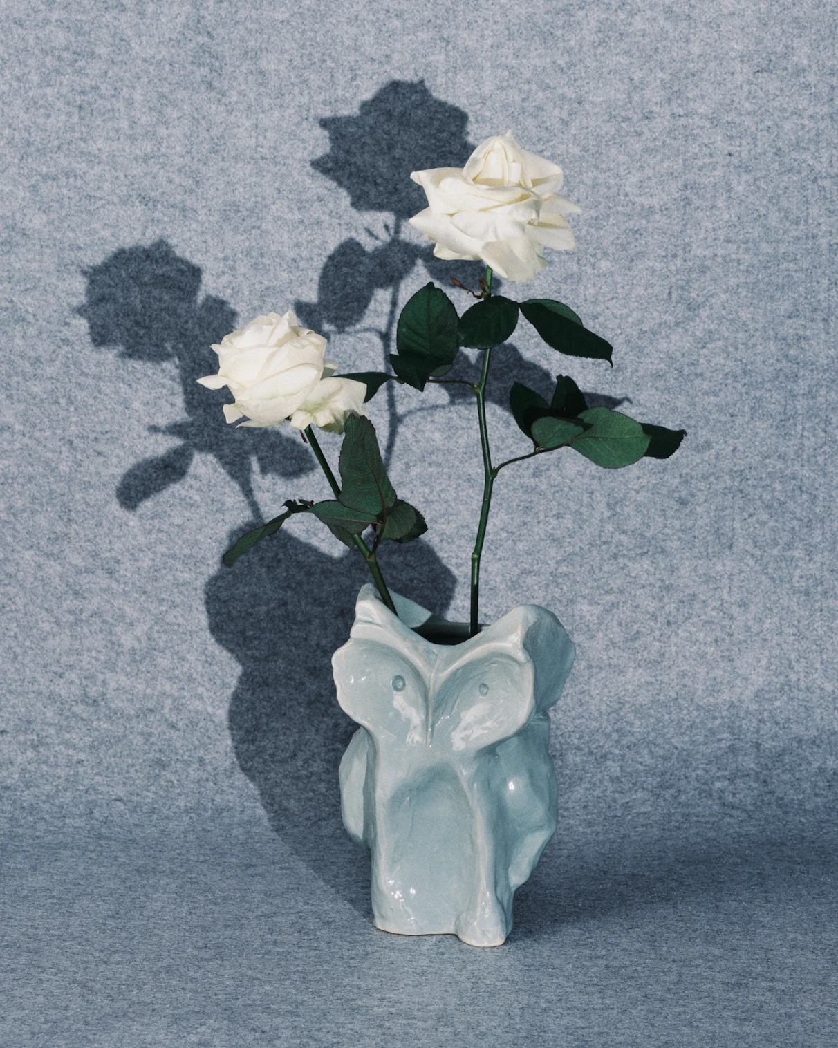 (Marni聯名) Owl vase light blue After Midnight - Serax