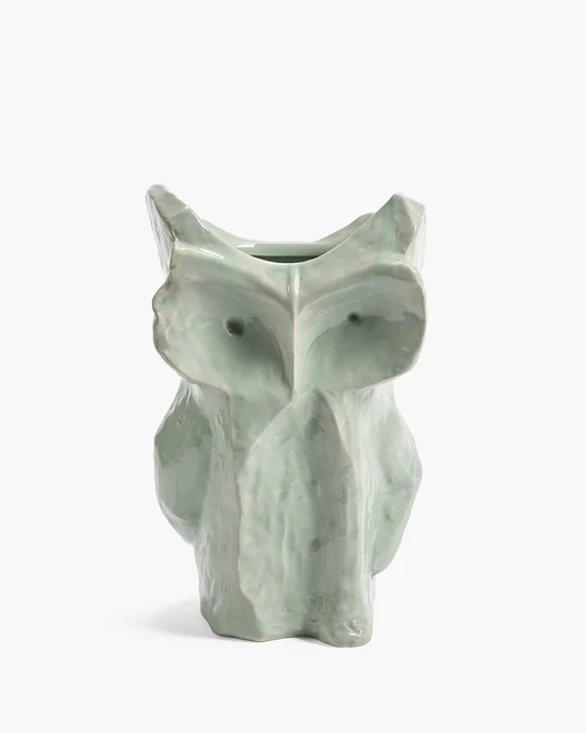 (Marni聯名) Owl vase light blue After Midnight - Serax