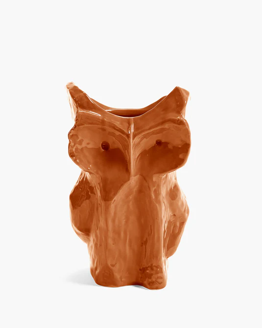 (Marni聯名) Owl vase orange After Midnight - Serax