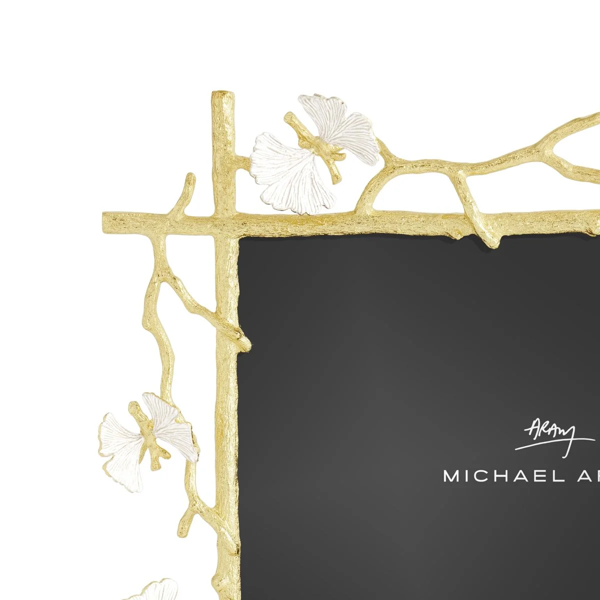 Butterfly Ginkgo Gold Frame(8x10) - Micheal Aram