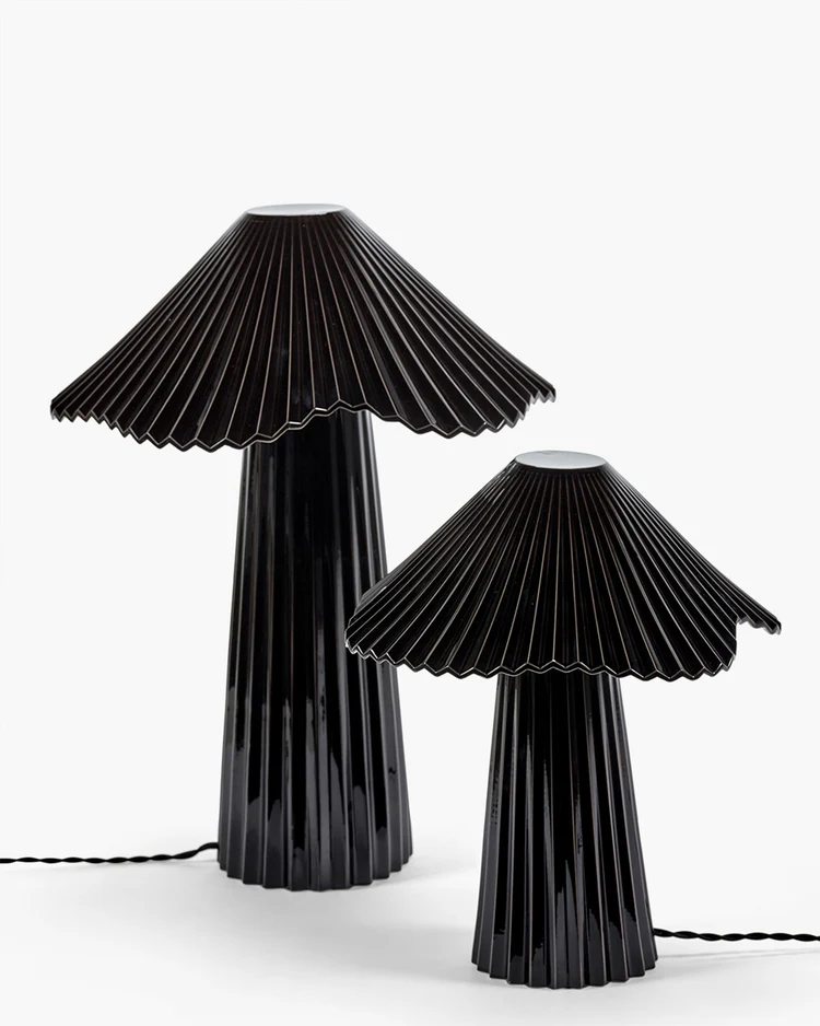 Table lamp black - white Uala - Serax