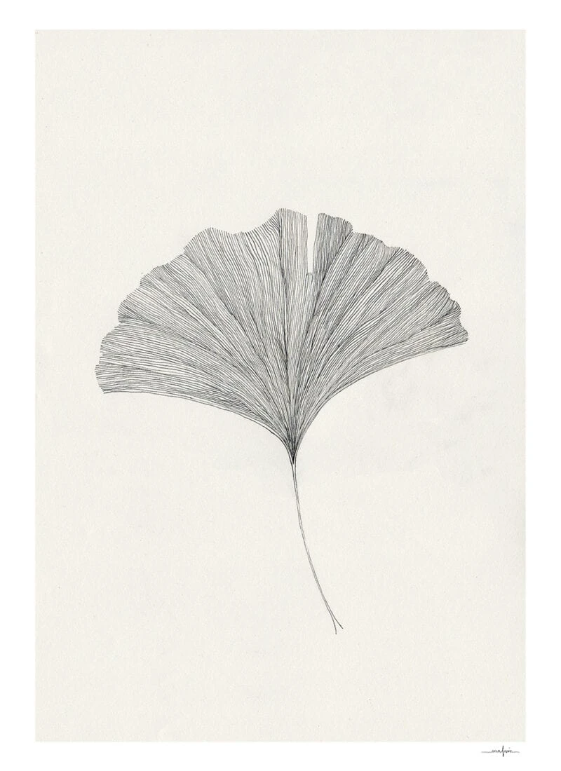 Ginkgo Leaf - The Poster Club 丹麥藝術海報(團購)