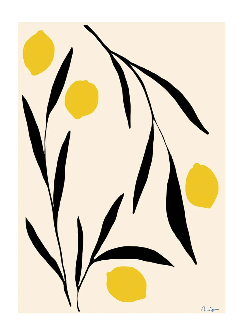 Lemon - The Poster Club 丹麥藝術海報(團購)