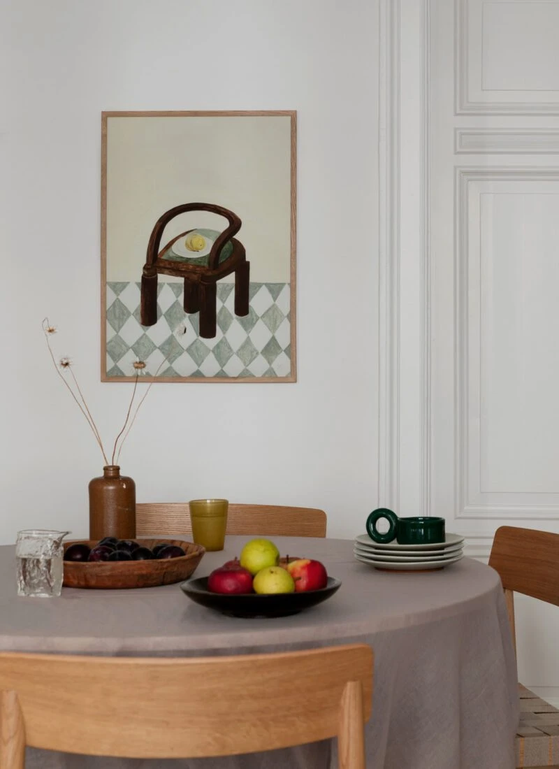 Chair with Fruit - The Poster Club 丹麥藝術海報(團購)
