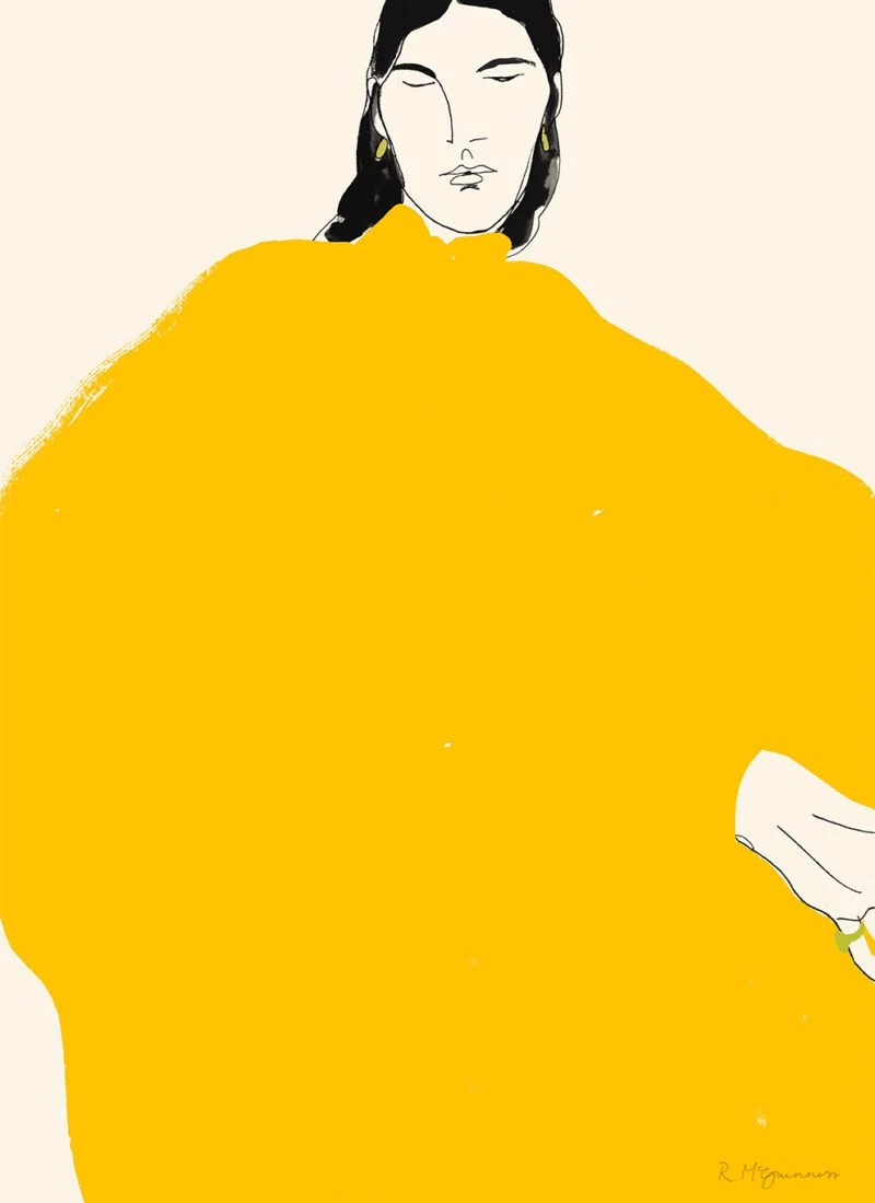 Yellow Dress - The Poster Club 丹麥藝術海報(團購)