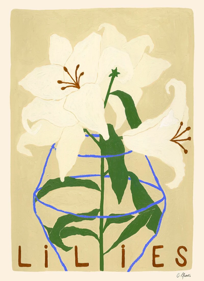 Lilies - The Poster Club 丹麥藝術海報(團購)