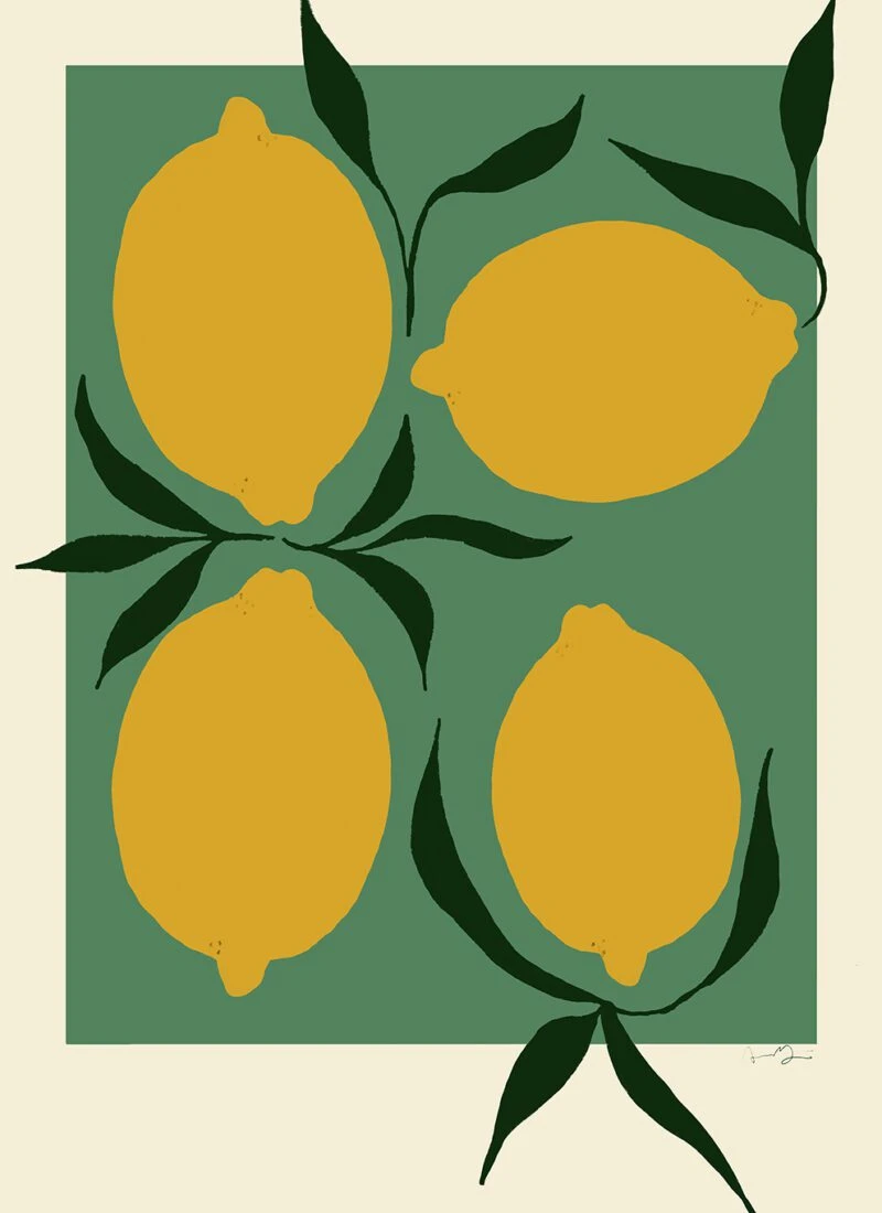 Green Lemon - The Poster Club 丹麥藝術海報(團購)