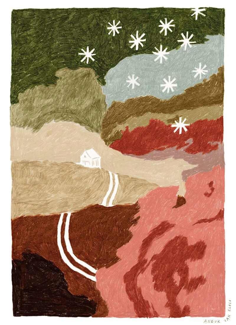 The House and the Hills - The Poster Club 丹麥藝術海報(團購)