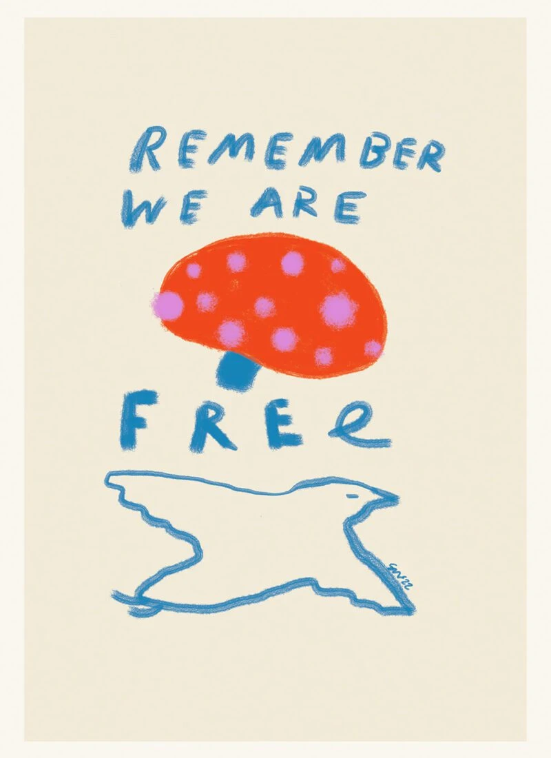 Remember You are Free - The Poster Club 丹麥藝術海報(團購)