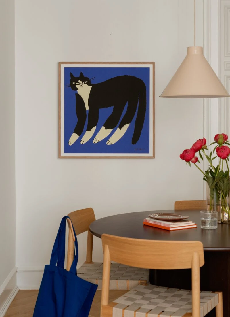 Cat in Blue - The Poster Club 丹麥藝術海報(團購)
