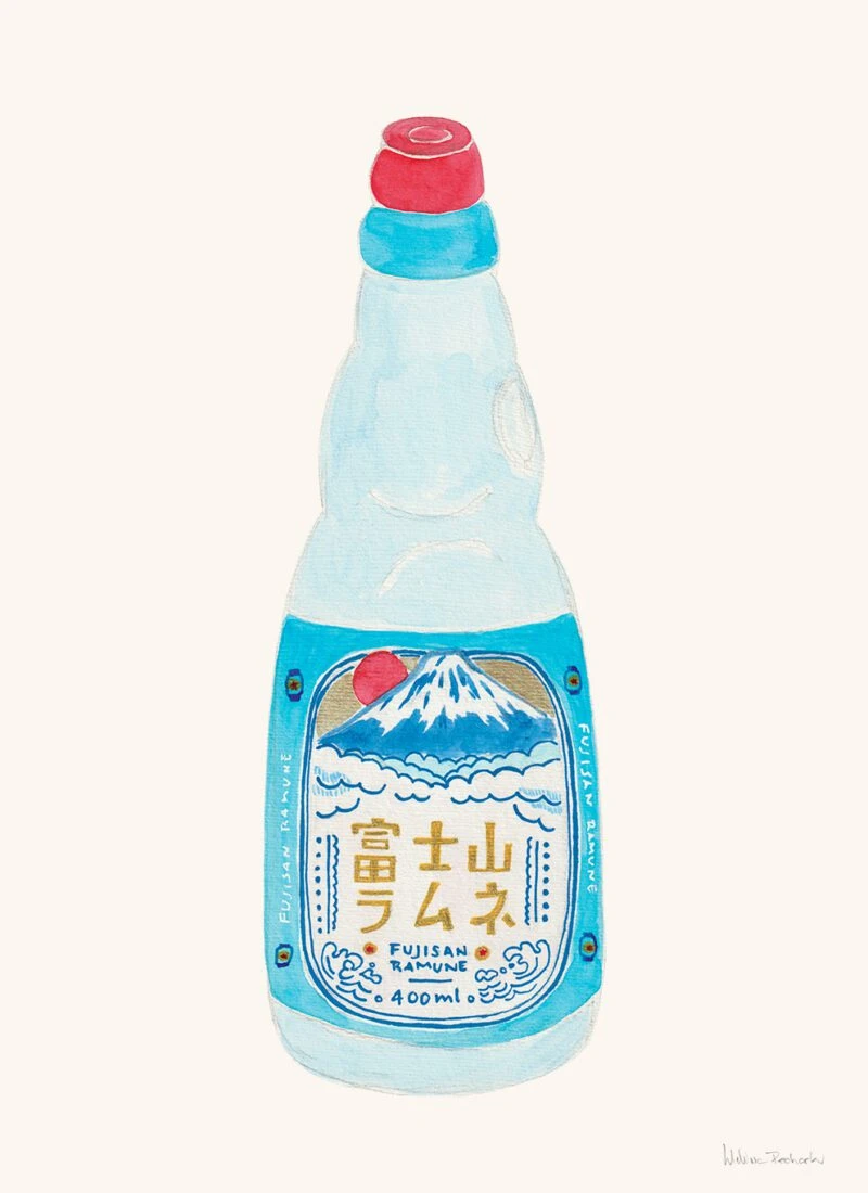 Fujisan Ramune - The Poster Club 丹麥藝術海報(團購)