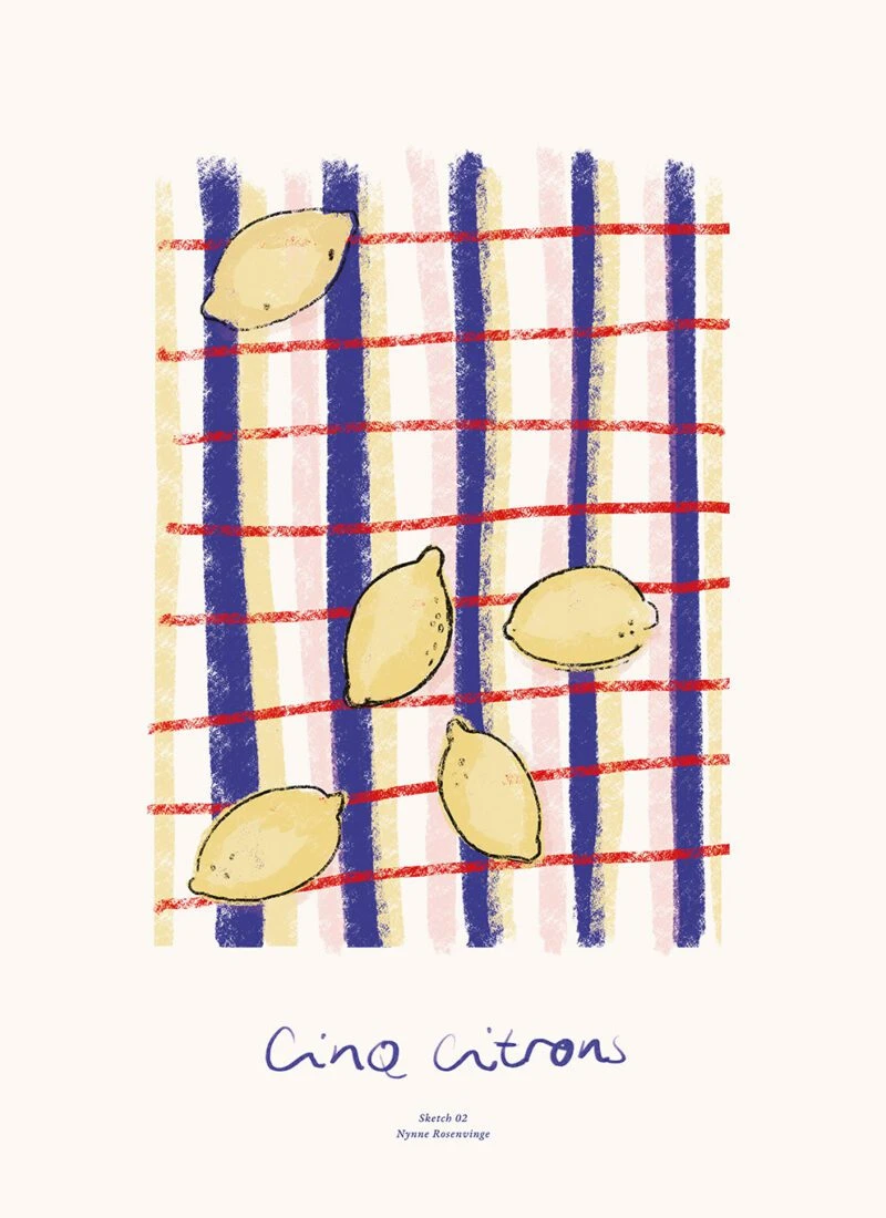 Cinq Citrons - The Poster Club 丹麥藝術海報(團購)