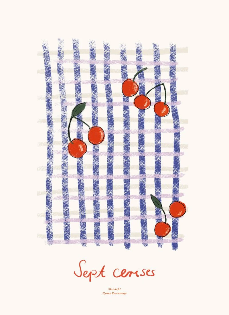 Sept Cerises - The Poster Club 丹麥藝術海報(團購)