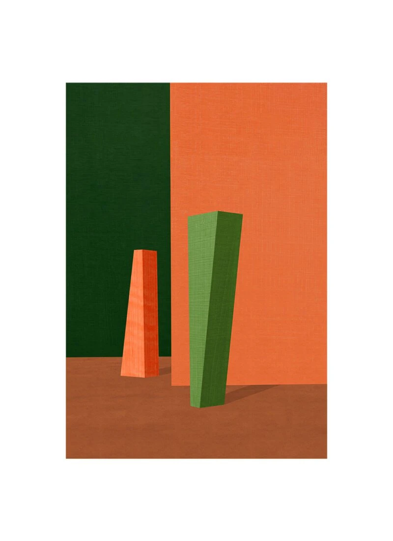 Between Columns - The Poster Club 丹麥藝術海報