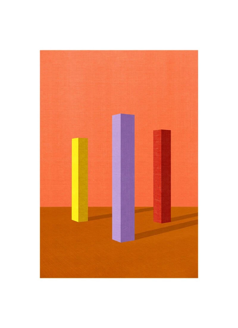 Colour Trio - The Poster Club 丹麥藝術海報