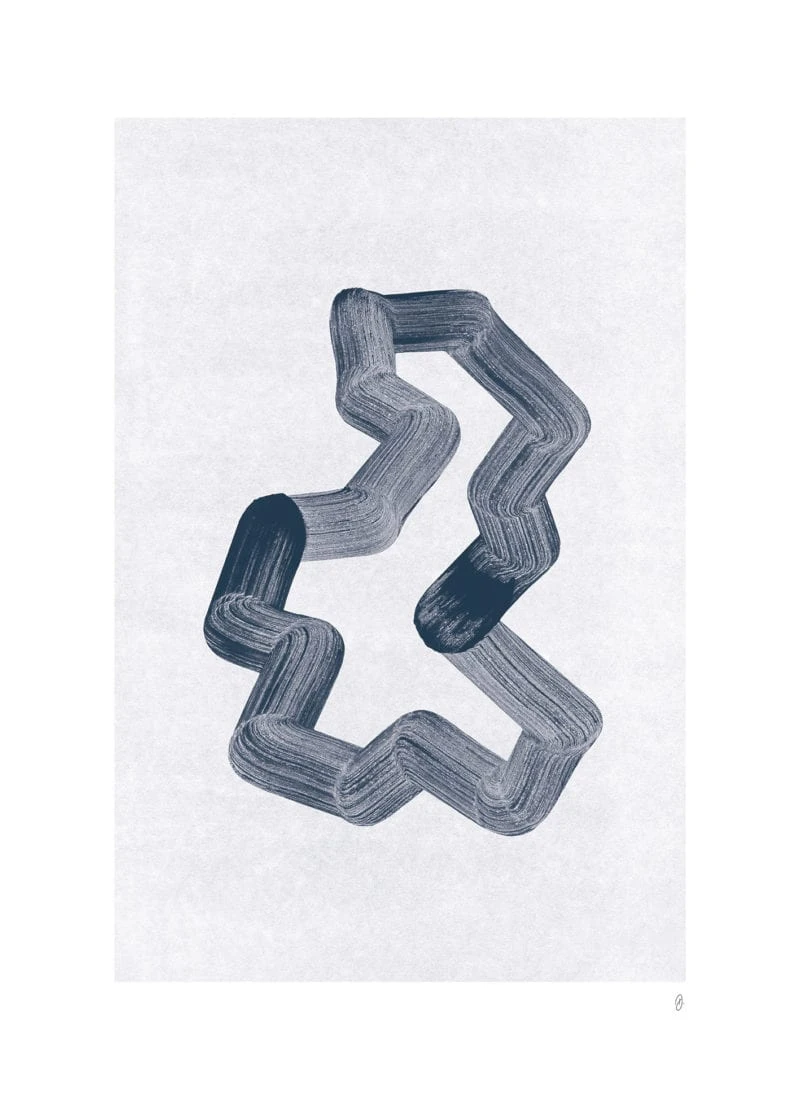 Lineshape 01 - The Poster Club 丹麥藝術海報