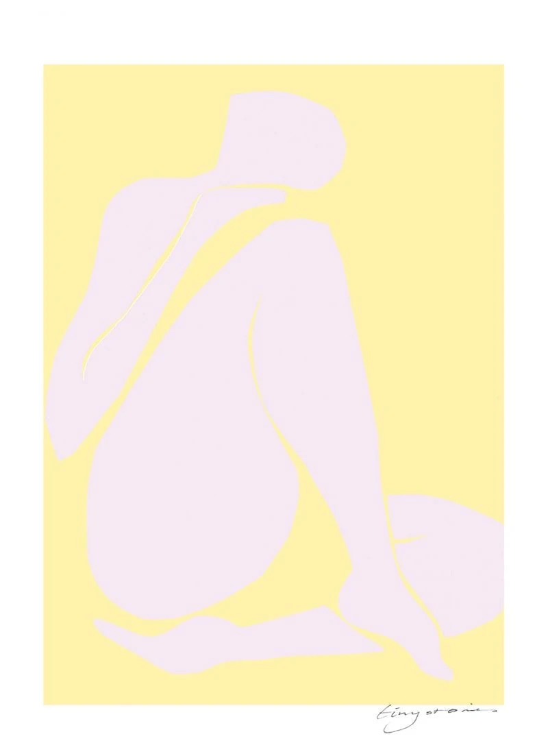 Lilac Intimacy - The Poster Club 丹麥藝術海報