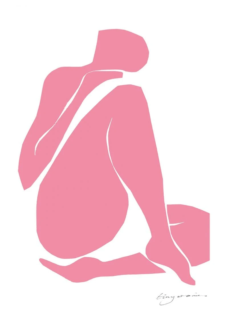 Mauve Intimacy - The Poster Club 丹麥藝術海報