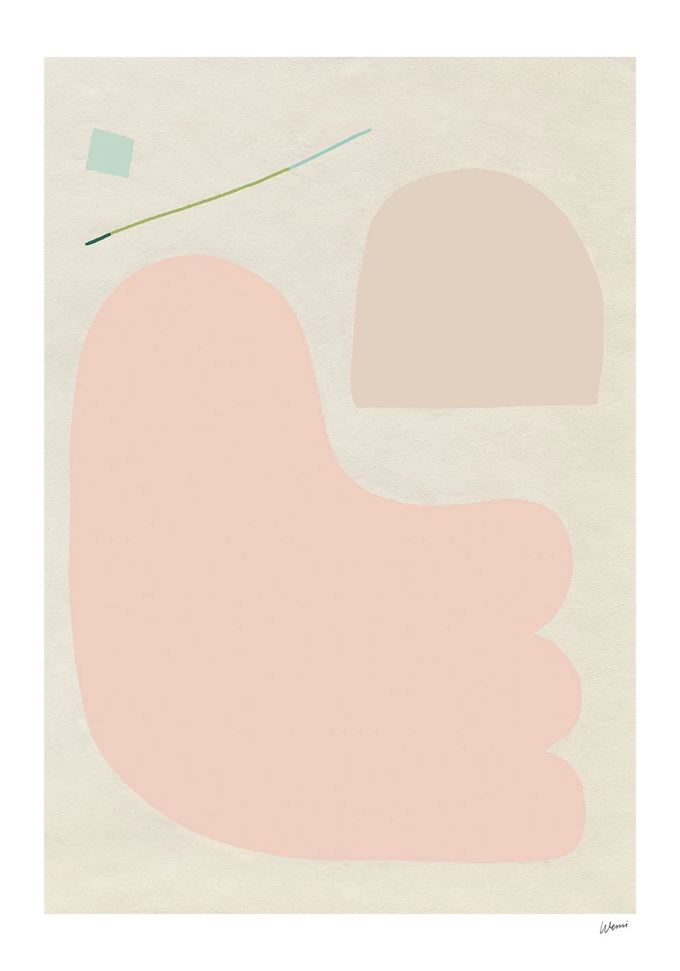 I Like Shapes 17 - The Poster Club 丹麥藝術海報