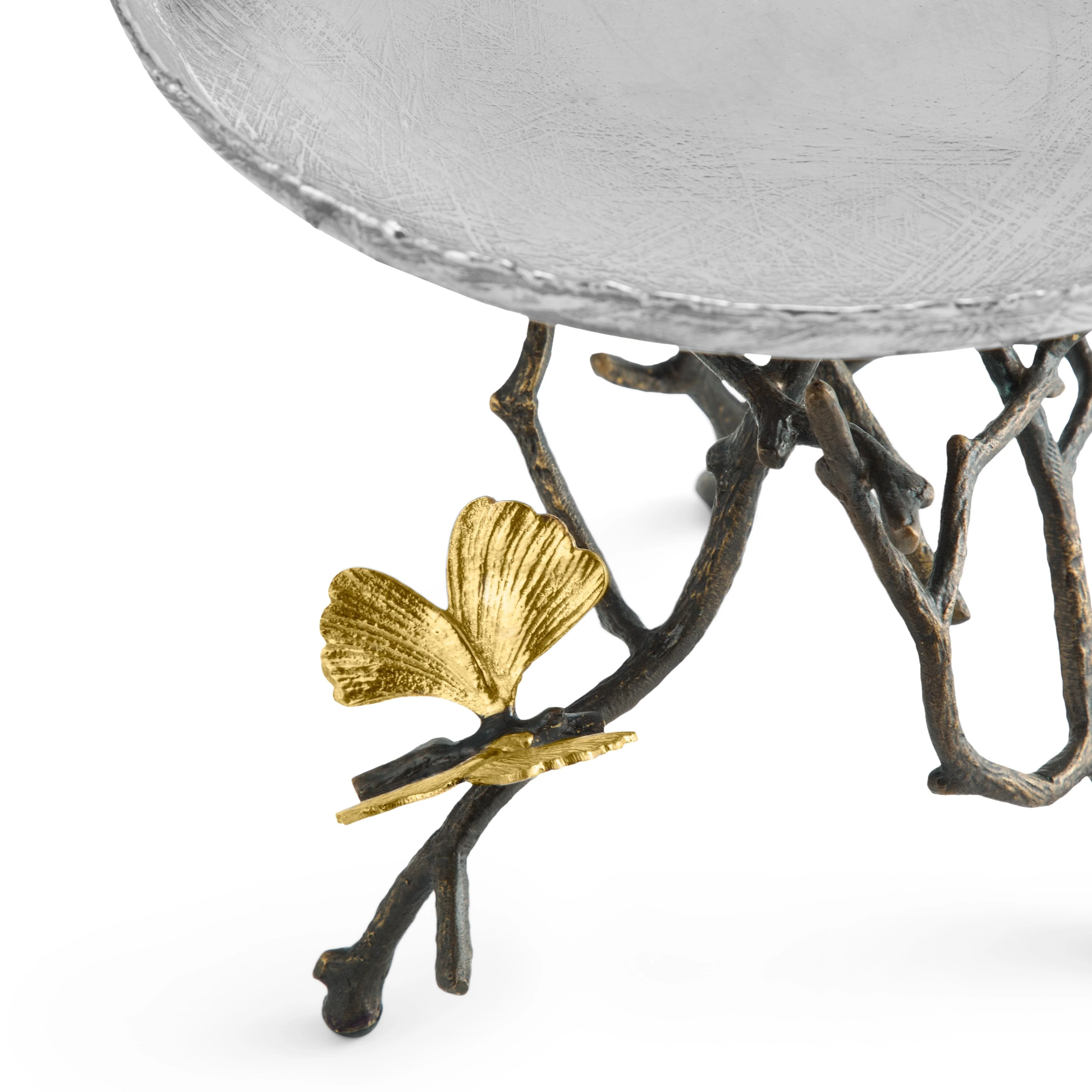 Butterfly Ginkgo Candy Dish - Micheal Aram