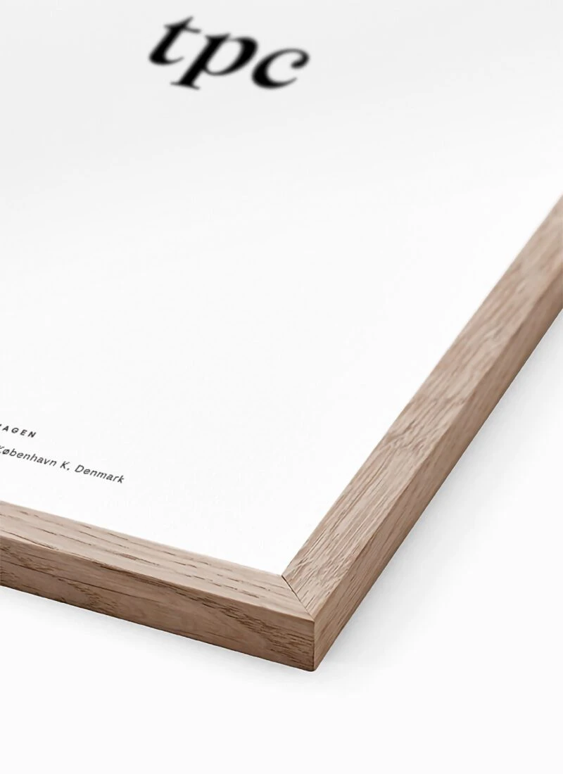 (不完美折扣) Oak Frame 丹麥畫框 - The Poster Club