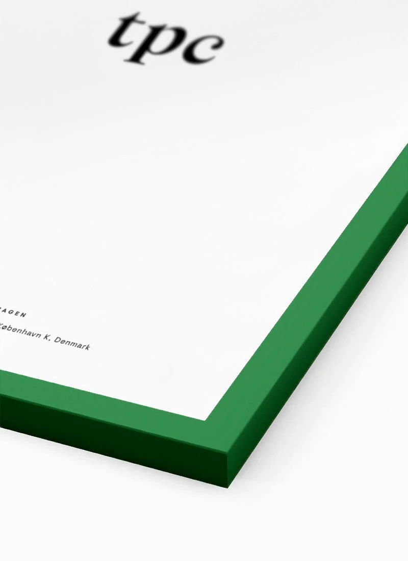 Green Wood Frame 畫框 - The Poster Club 丹麥藝術海報