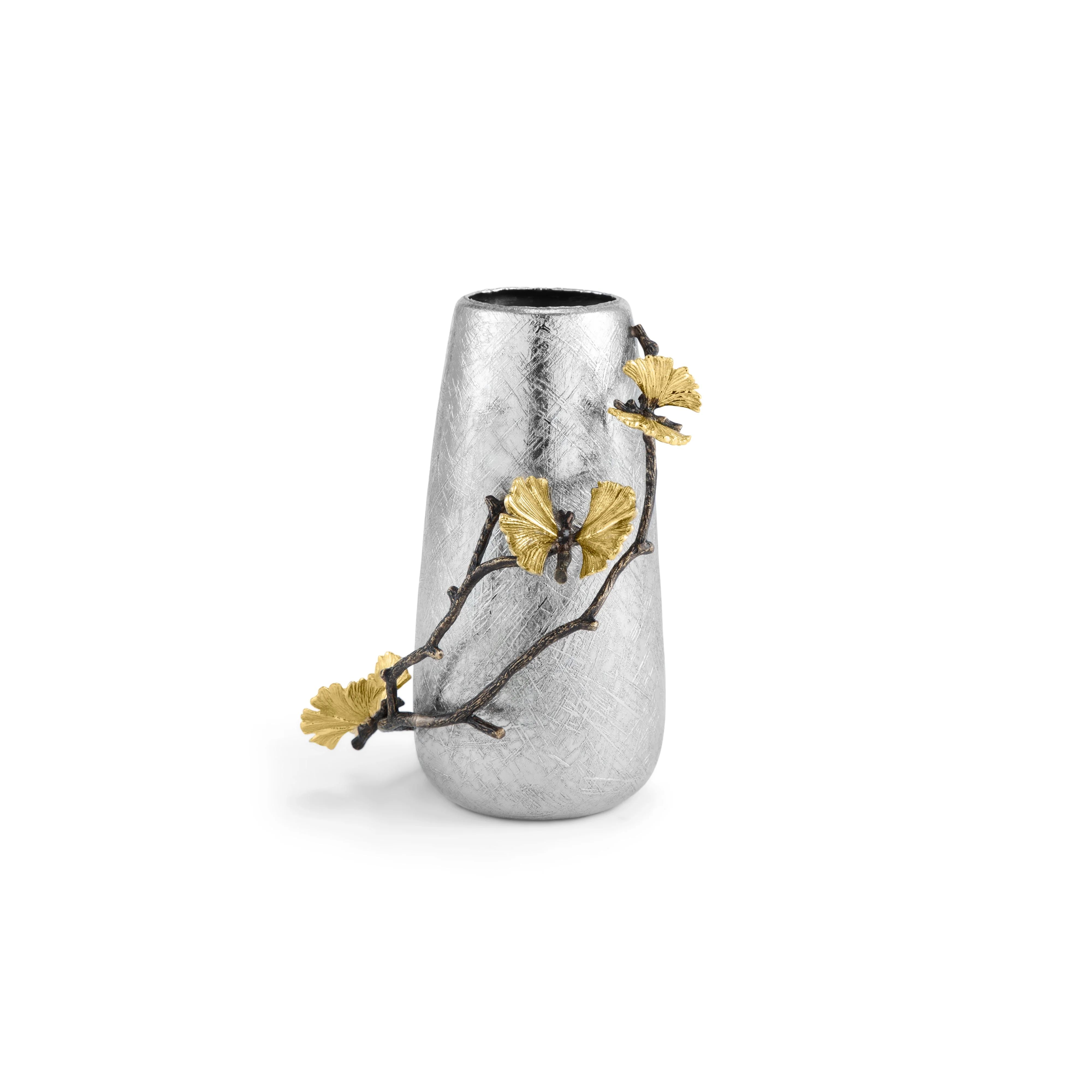 Butterfly Ginkgo Small Vase - Micheal Aram