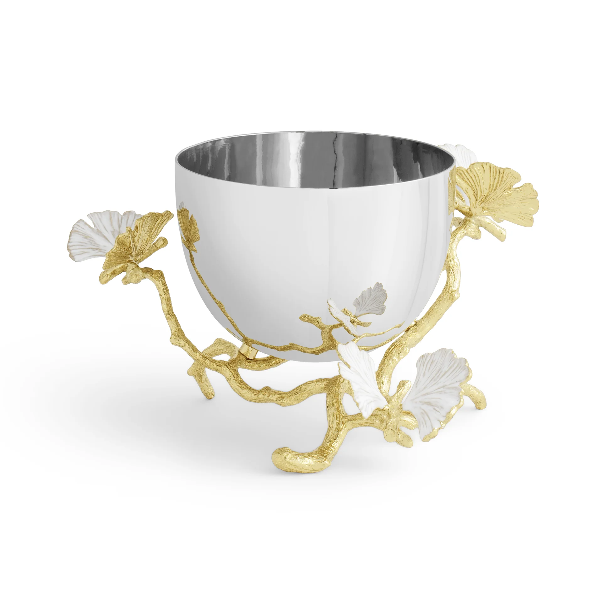 Butterfly Ginkgo Gold Bowl (nut) - Micheal Aram