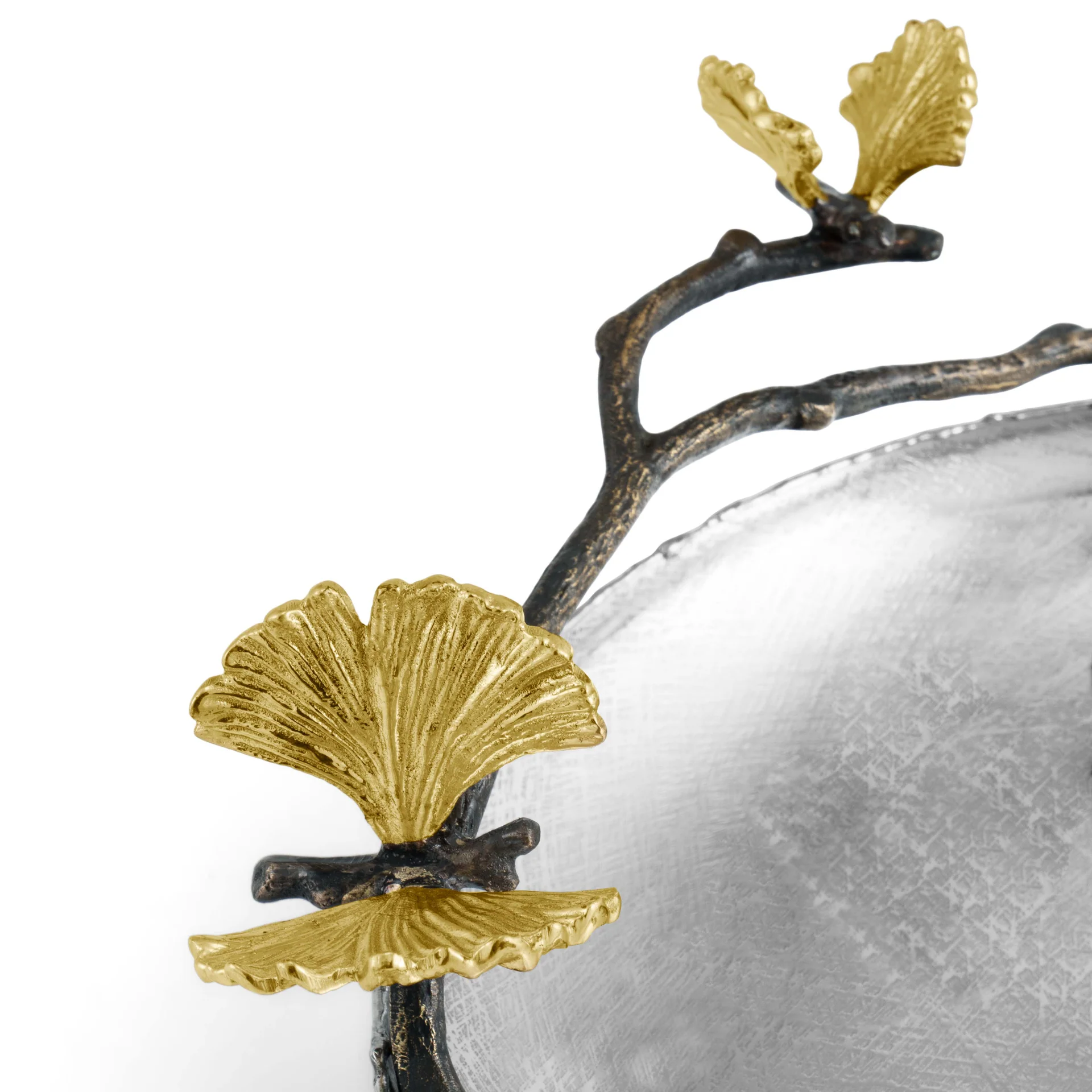 Butterfly Ginkgo Round Platter - Micheal Aram