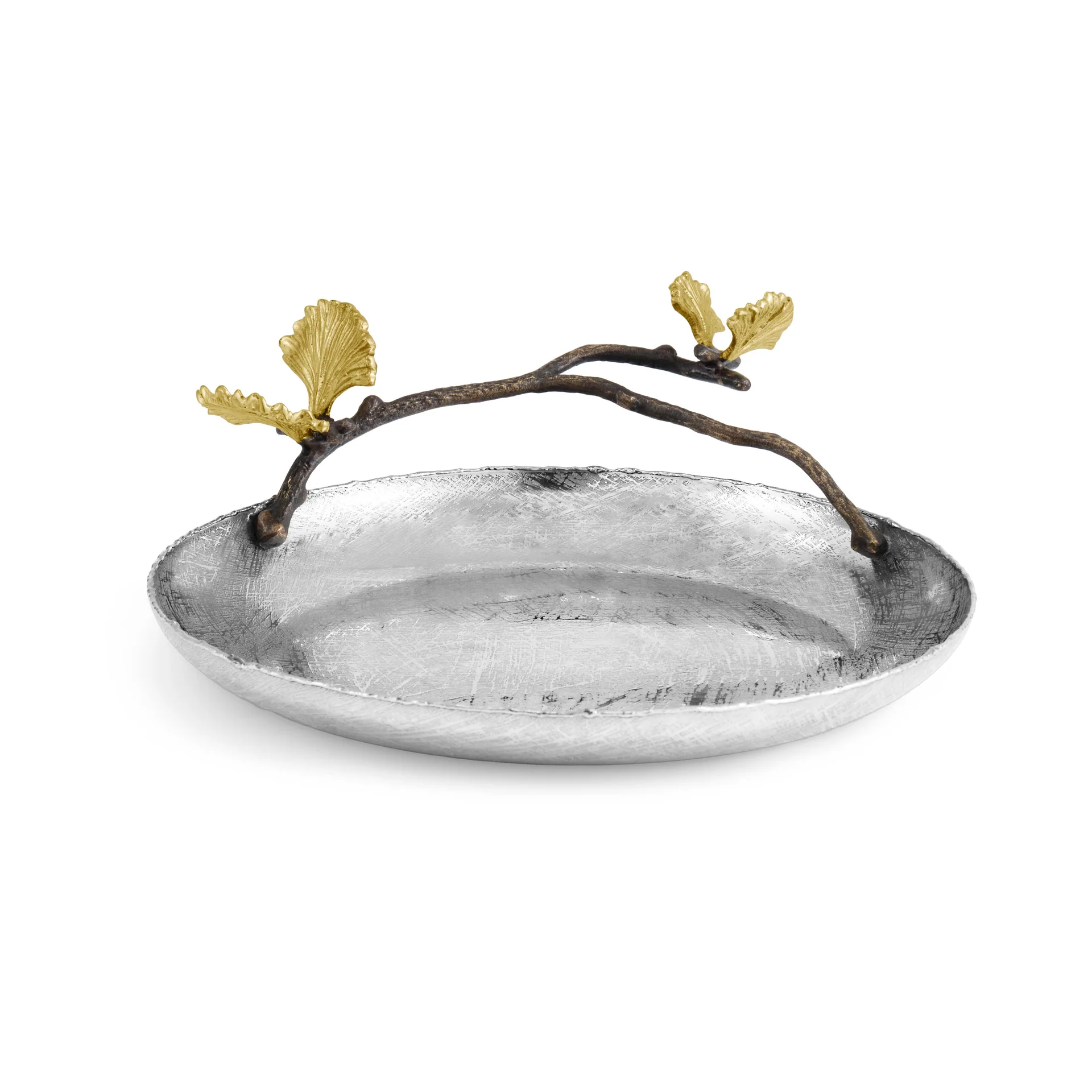 Butterfly Ginkgo Round Platter - Micheal Aram