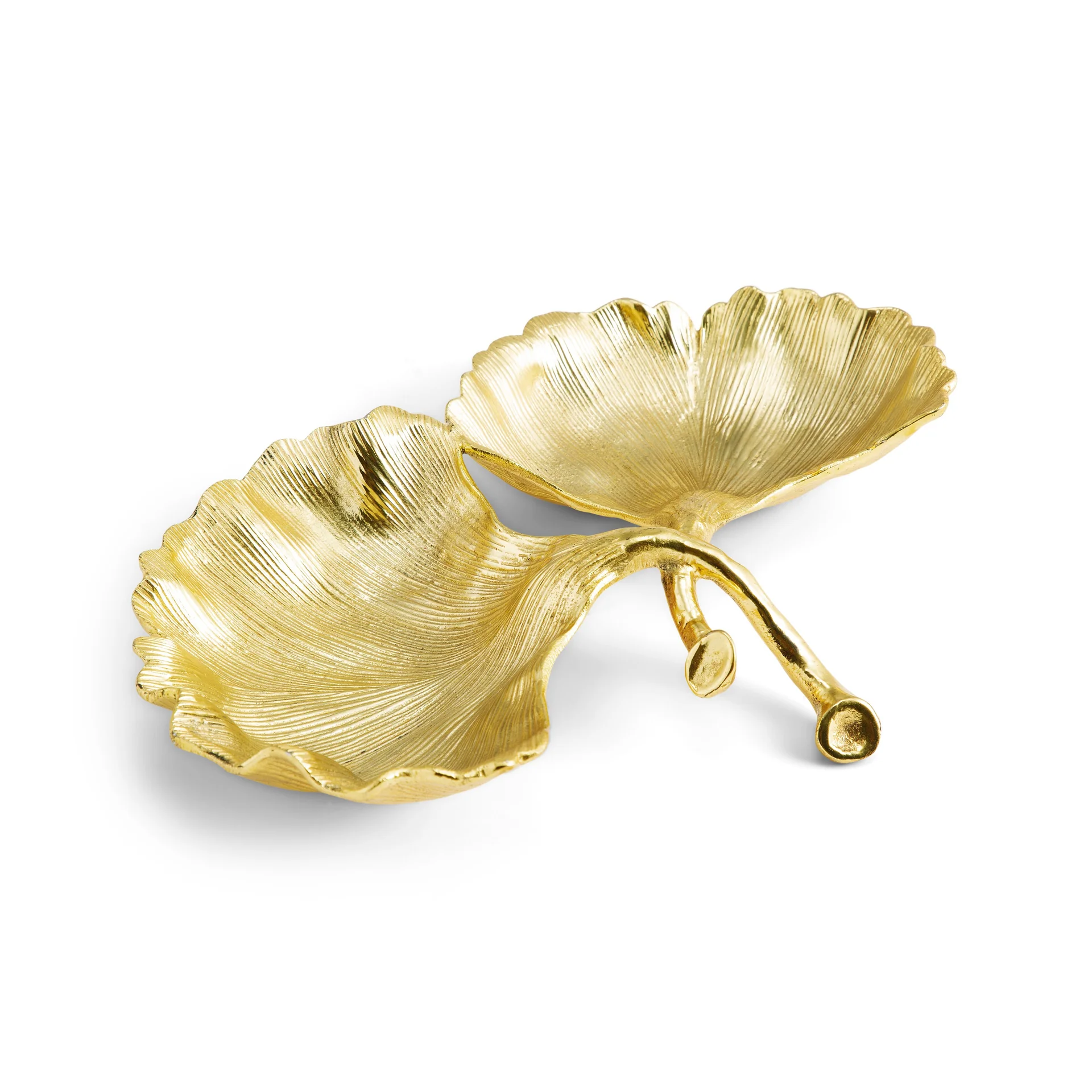 New Leaves Ginkgo Double Compartment Dish - Micheal Aram