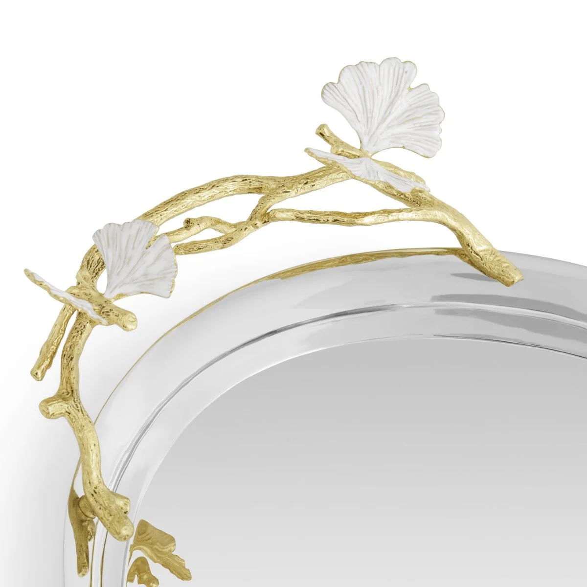 Butterfly Ginkgo Gold Tray (medium) - Micheal Aram