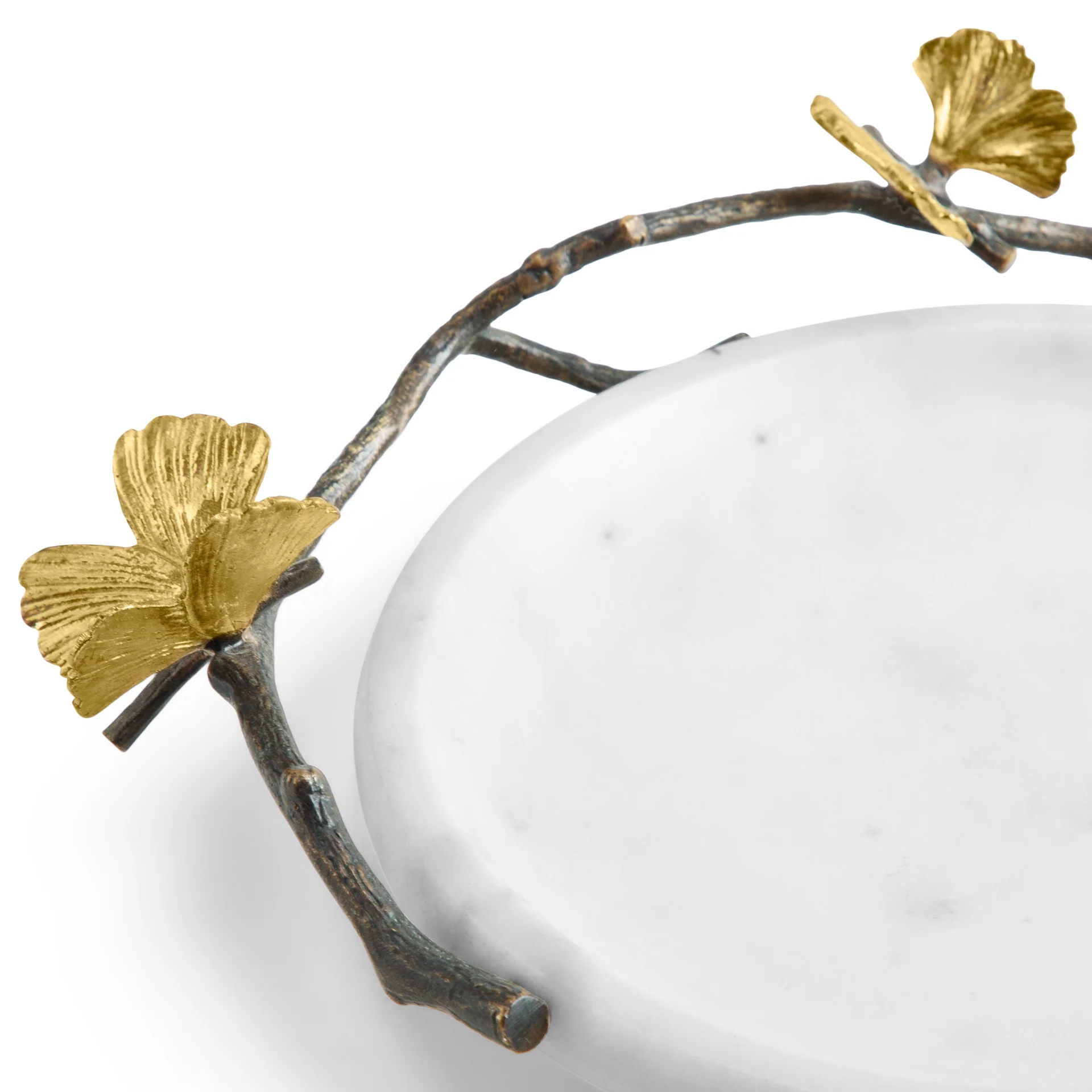 Butterfly Ginkgo Trinket Tray - Micheal Aram